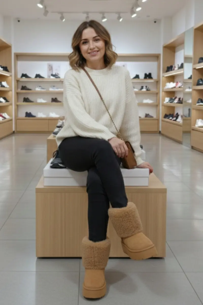 Vista detalle 1 de Botas de pelo estilo ugg