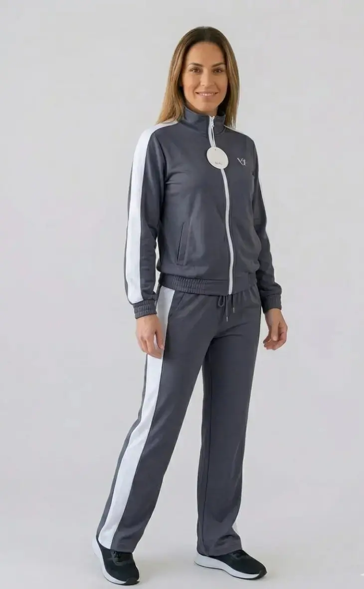 Vista detalle 2 de Conjunto Deportivo raya Mujer