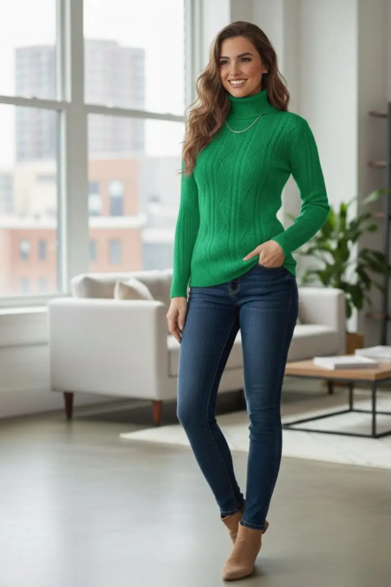 Vista detalle 3 de Jersey oversize cuello vuelto 